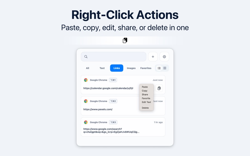 PastePlate screenshot