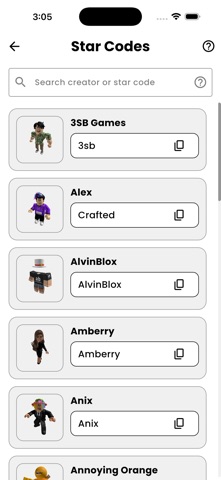 RBX Games Codes Finder Tools Screenshot 4 of 5