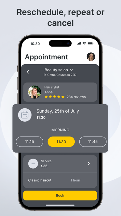 Screenshot #3 pour Aunio - online-booking