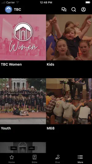 Tuckaseege Baptist screenshot 2