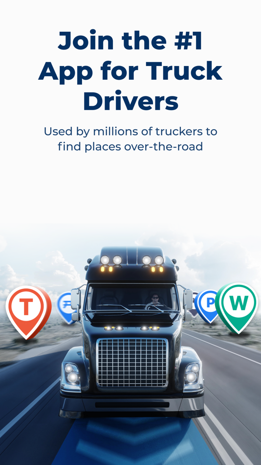 #1. Trucker Path: Truck GPS & Map (iOS) 由: Trucker Path Inc.