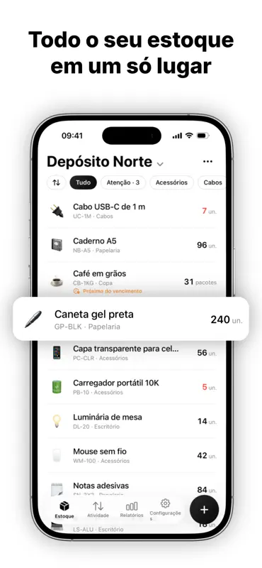 Controle de Estoque - Invenva screenshot 1 of 7