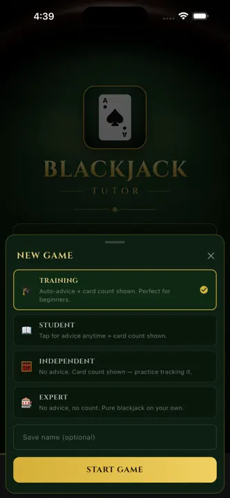 Blackjack Tutor: Card Counting screenshot 2