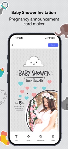 Baby Photo Editor : BabyO iPhone screenshot