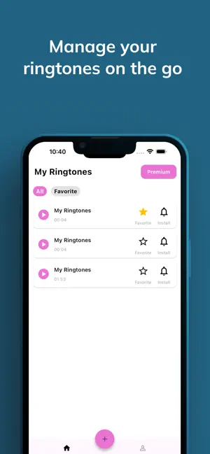 Clip Tone - Ring Tone Maker iPhone screenshot 4