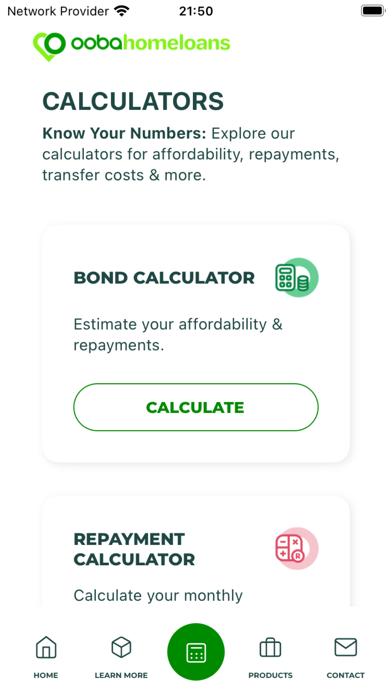 ooba home loan app Screenshot