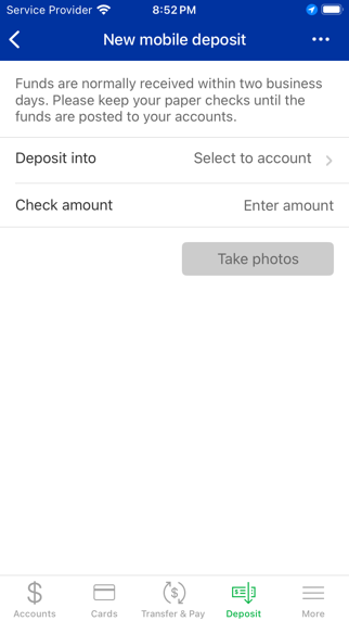 Five Points Bank Mobile Screenshot