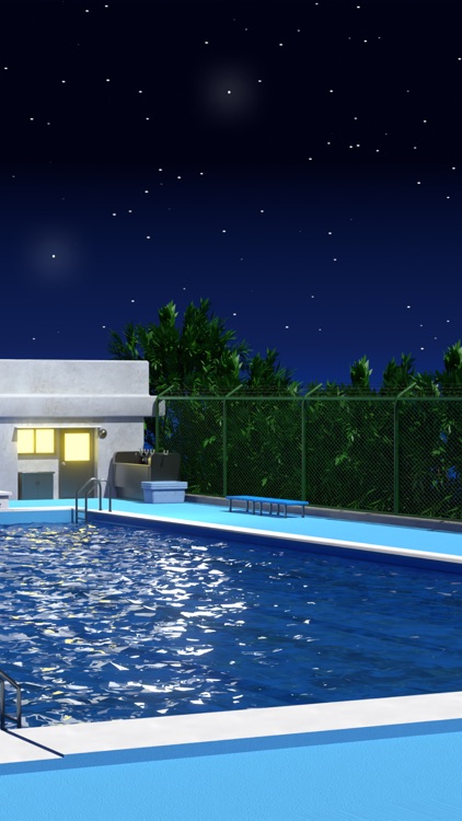 脱出ゲーム　学校のプールで星空を