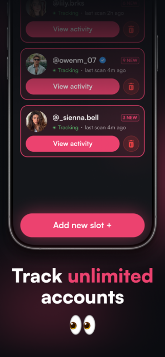 Recently Followed: IG Tracker Screenshot 4 of 4