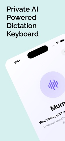 Murmur Keyboard - AI Powered Screenshot 1 of 4