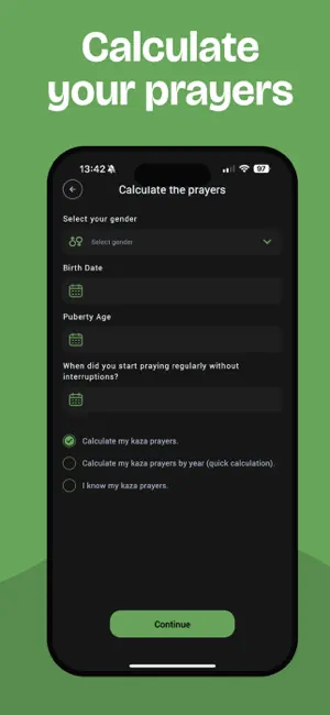 Kaza Tracker - Qada Prayers screenshot 2