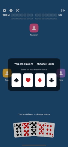 Hokm! screenshot 2