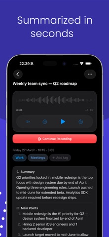 Prism - AI Voice Notes Screenshot 4 of 9