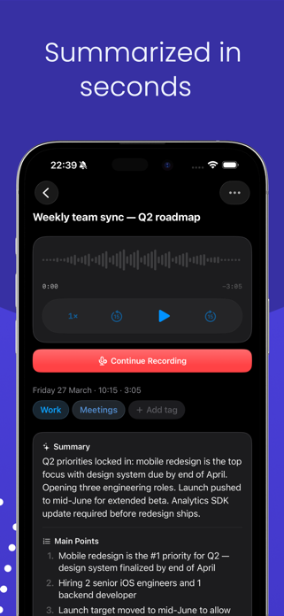 Prism - AI Voice Notes Screenshot 4 of 9