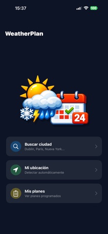 WheatherPlan screenshot