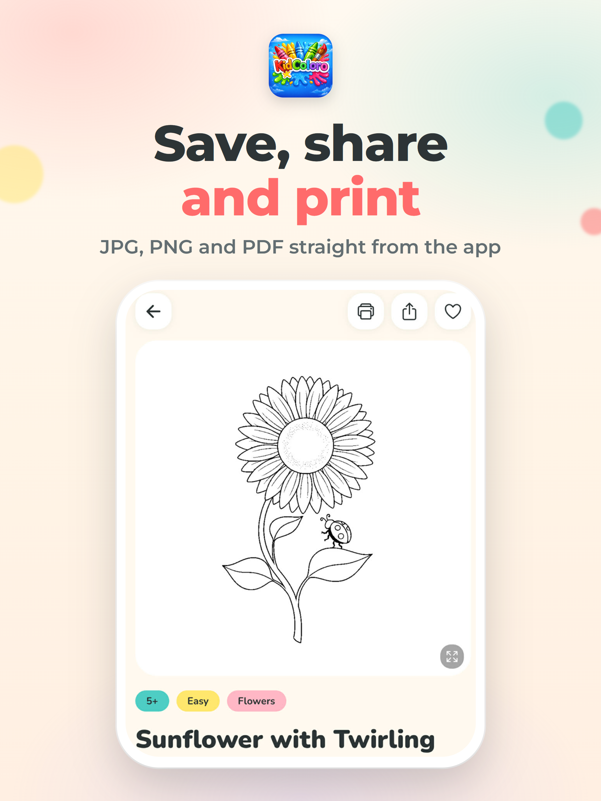 KidColoro: Coloring Book screenshot 8