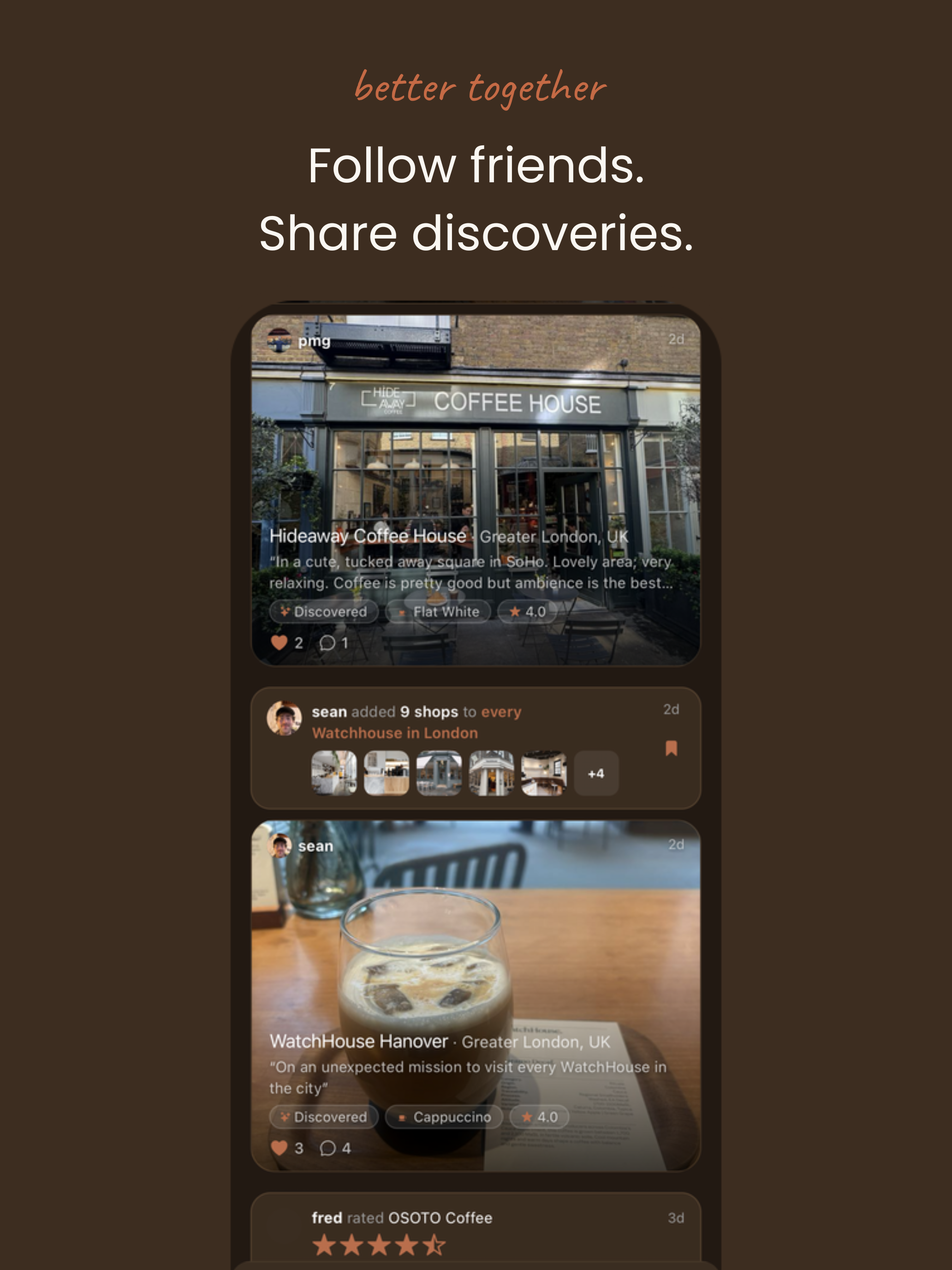 Cappuccin: Coffee Log & Map screenshot 10