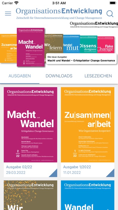 OrganisationsEntwicklung Screenshot
