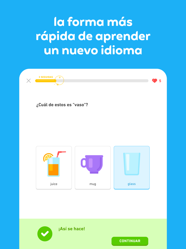 ‎Duolingo - Aprende idiomas Screenshot