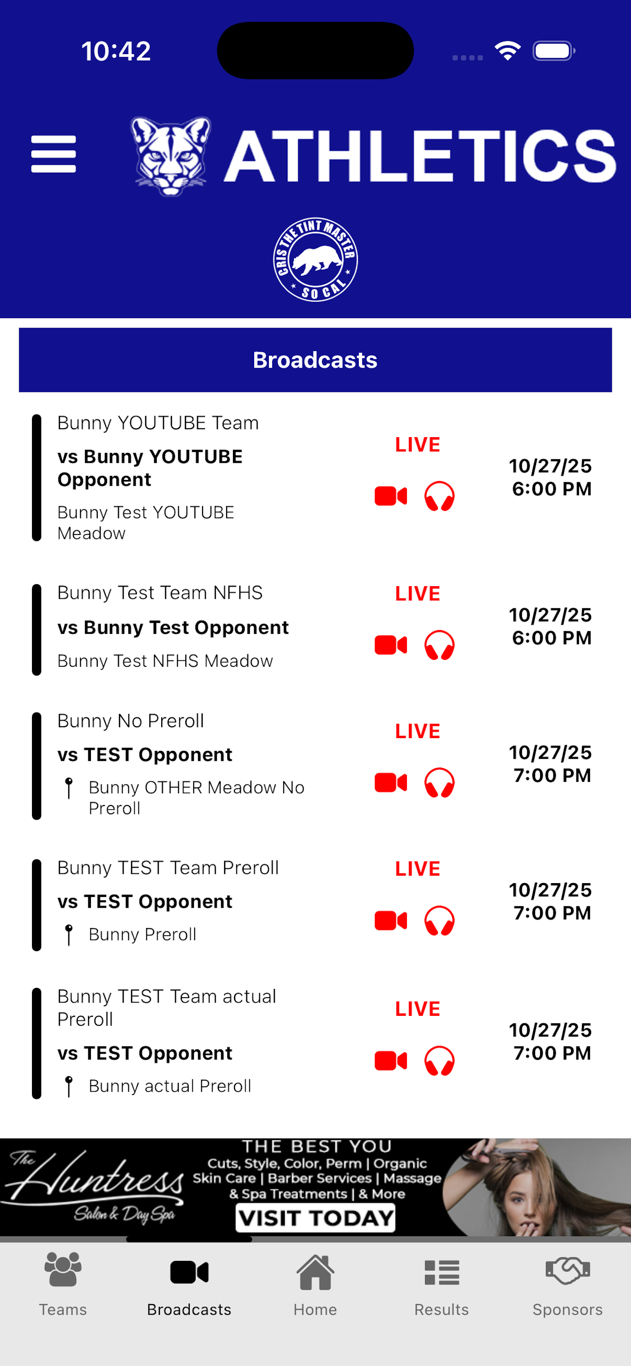 Beaumont Cougars Athletics screenshot 7