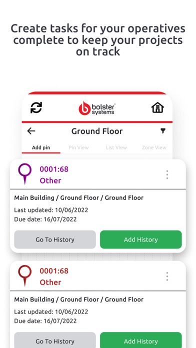 Bolster Systems Screenshot