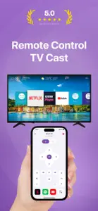 Roku Remote TCL Cast Control screenshot #1 for iPhone