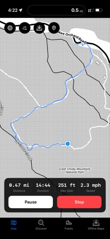 Cairn Maps iPhone screenshot