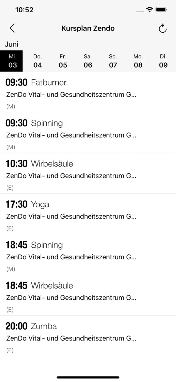 Screenshot #3 pour ZenDo Gesundheitszentrum