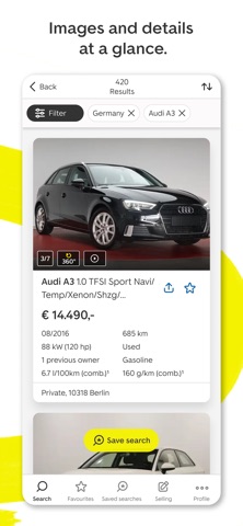 AutoScout24: Buying & leasing App Store preview screenshot 4