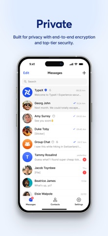TypeX - Freely & Secure Screenshot 1 of 4