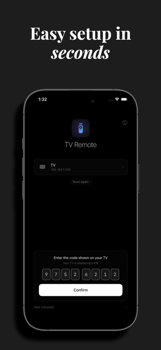 Simple TV Remote Control Screenshot 2 of 3