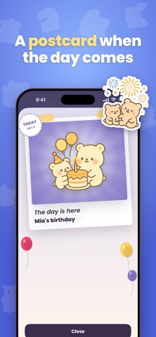Cute Countdown: Day Counter iPhone screenshot