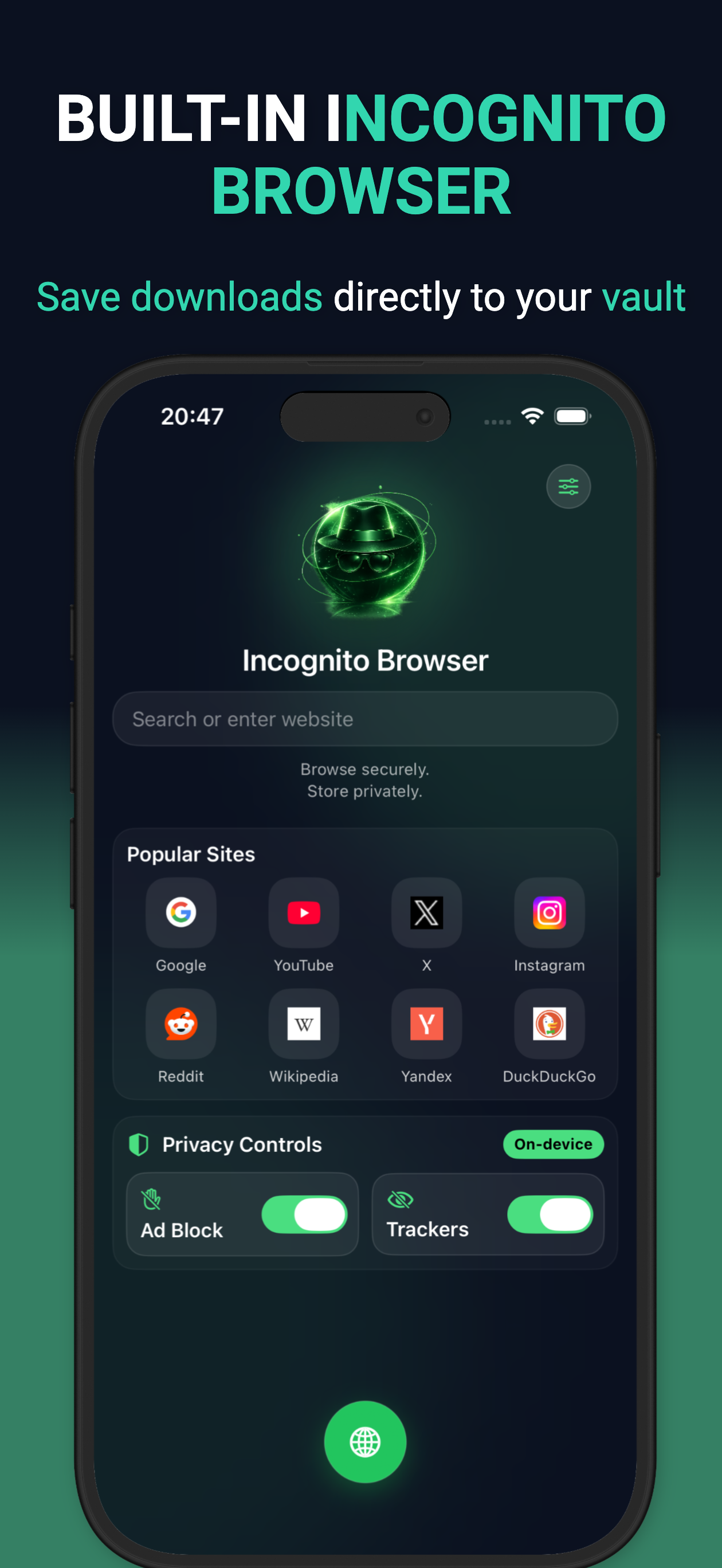 Lockly Incognito Browser