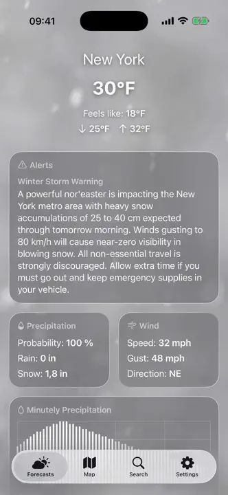 Weather +: скриншот 3 из 6