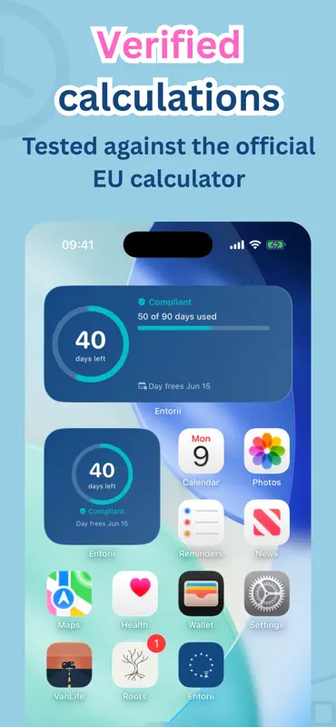 90/180 Day Tracker - Entorii screenshot 7 of 8
