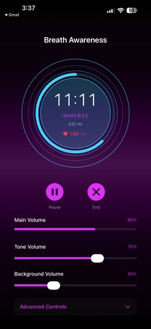 Zenter: Meditation & Calm iPhone screenshot