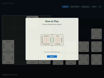 EdgeMates - US Capitals iPad screenshot