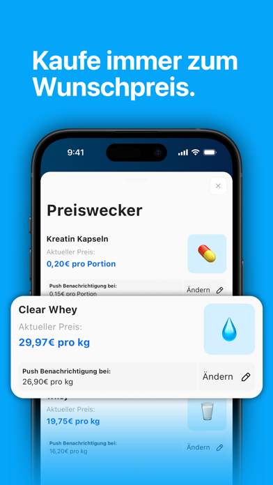DROPTIME - die Supplement App Screenshot