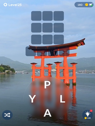 Nature Word Search: Japan iPad screenshot