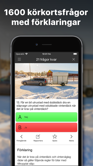 iKörkort BE Screenshot