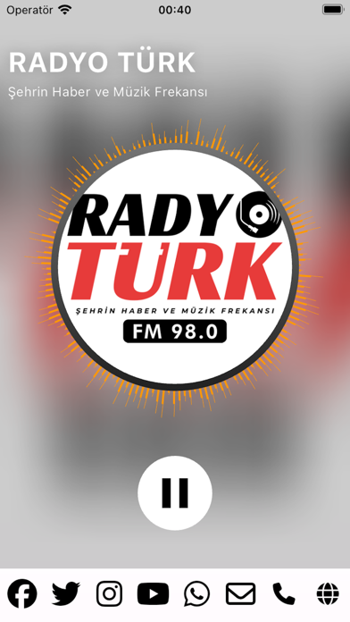 RADYO TÜRK FM 98.0 Screenshot