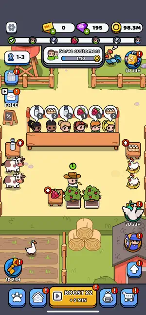My Pocket Farm - Idle Farming screenshot 1