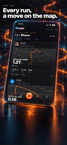 Stryde: Run, Ride & Conquer Screenshot 1 of 9