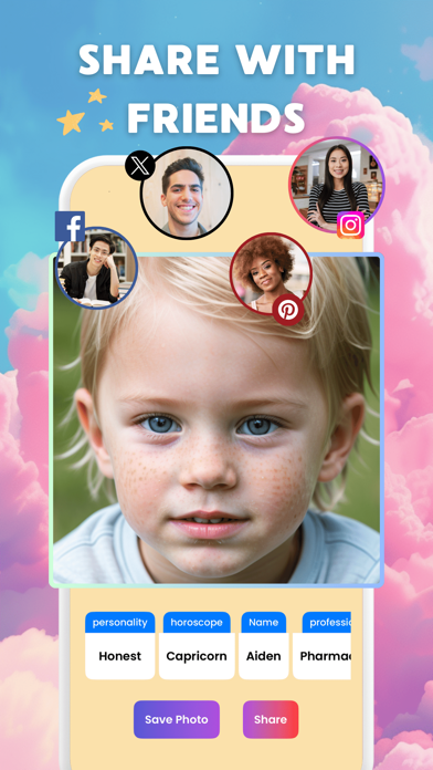 Bae: AI Baby Generator & Photo Screenshot
