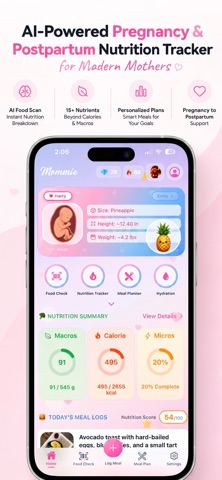 Mommie: Pregnancy Nutrition screenshot