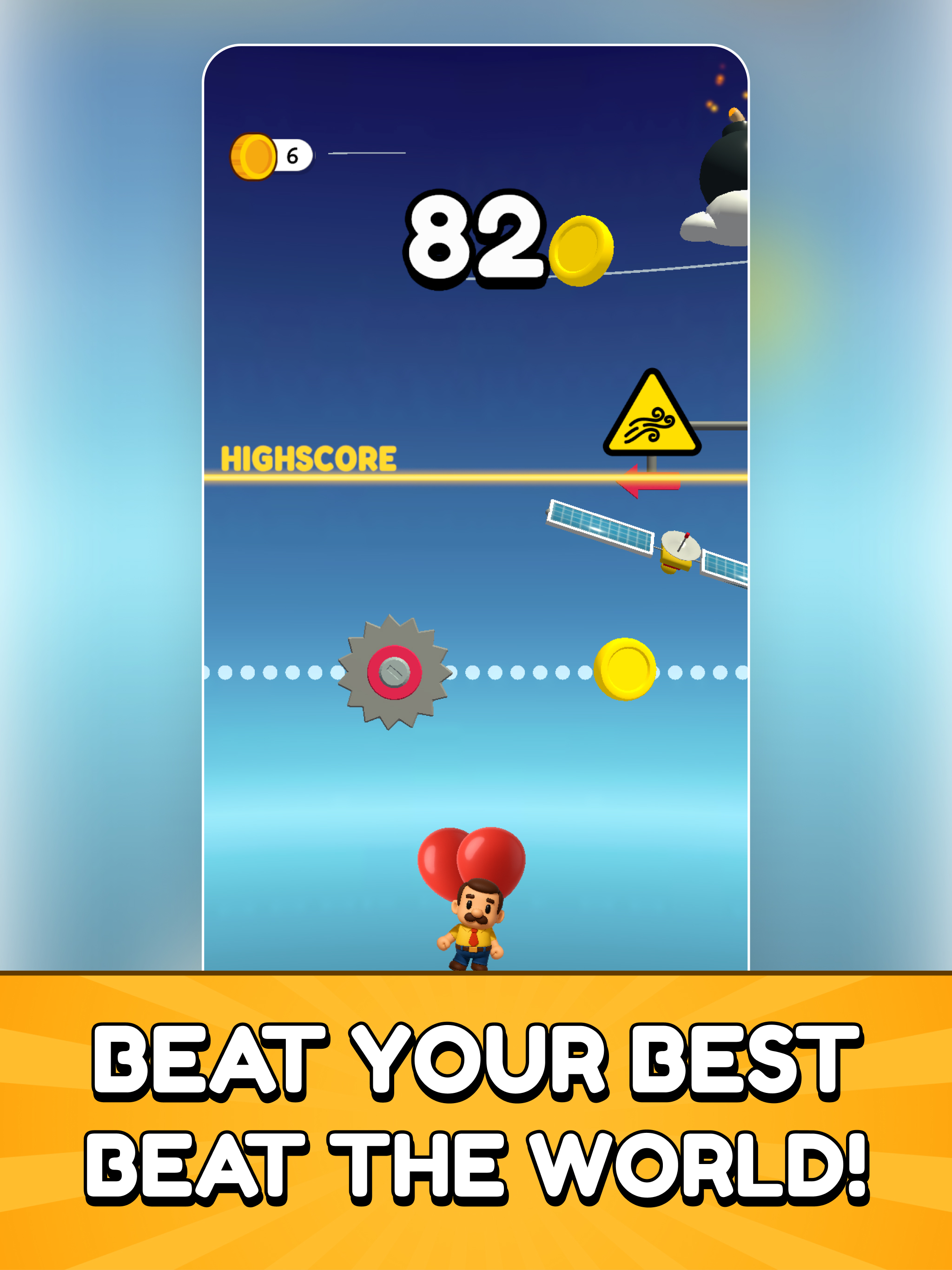 Don't Pop Bob: Balloon Dodge screenshot 11