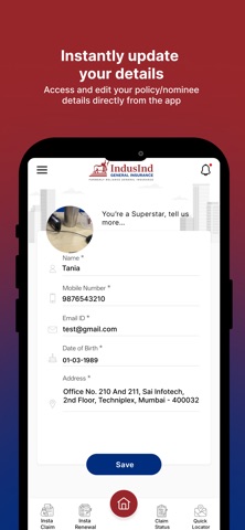 IndusInd Insurance Screenshot 8 of 9