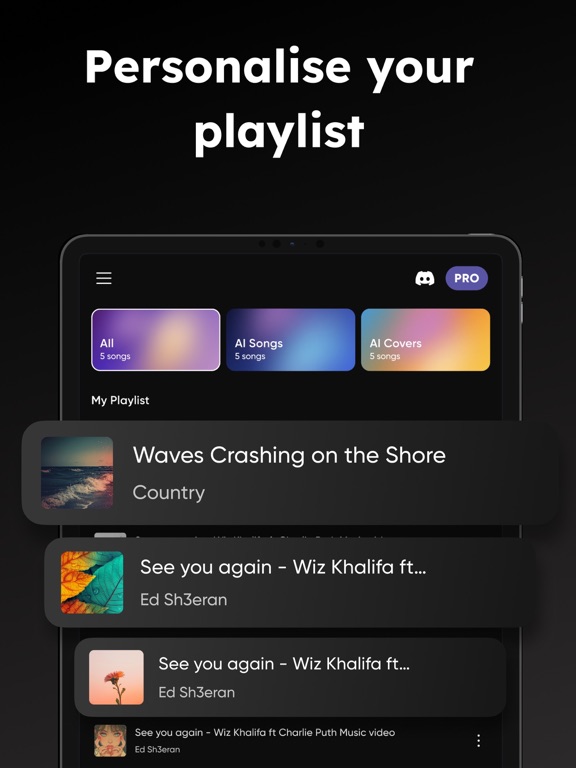 Music Studio : AI Song Maker iPad screenshot 4 - Music app