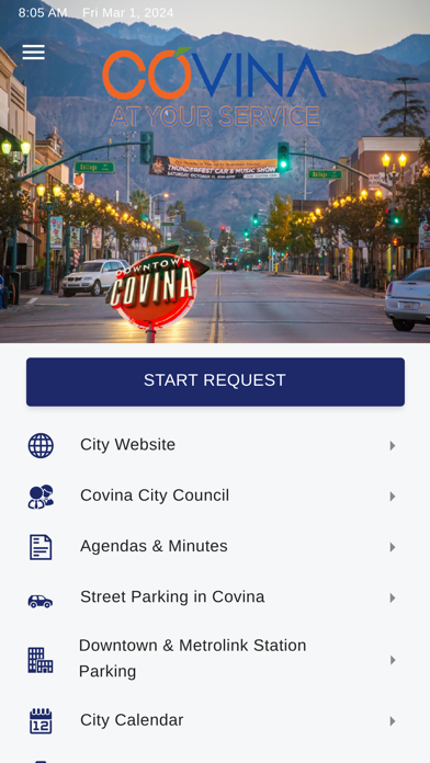 Covina at your Service app screenshot