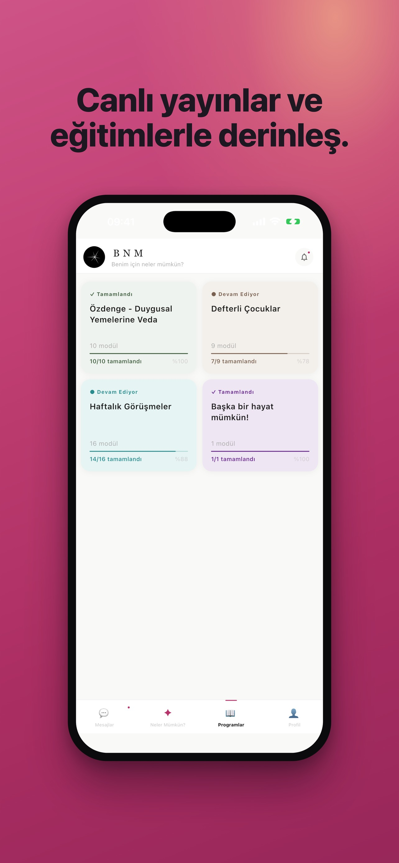 BNM - Benim İçin Neler Mümkün? screenshot 5